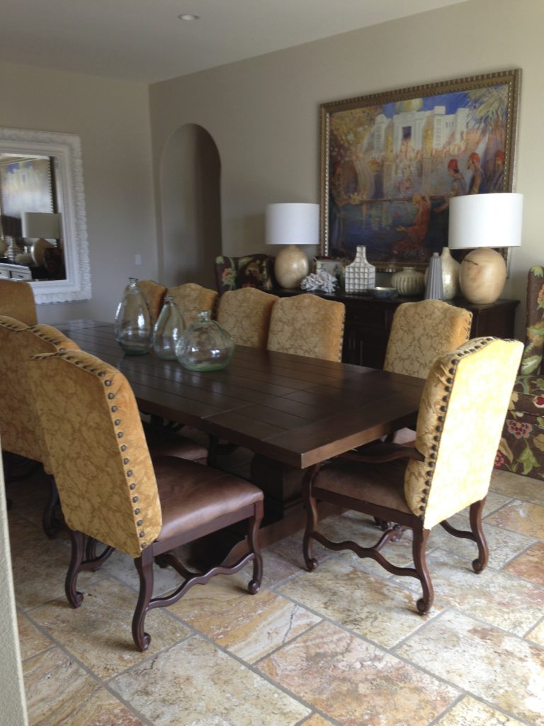 How To Remodel A Tuscan Dining Room Owens And Davis